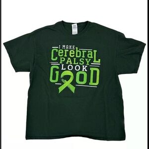 Vintage Cerebral Palsy T-shirt Sz XL